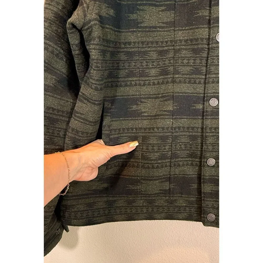 NWOT Cinch Lined Green & Black Trucker Lined Workwear Western Jacket Men's XXL